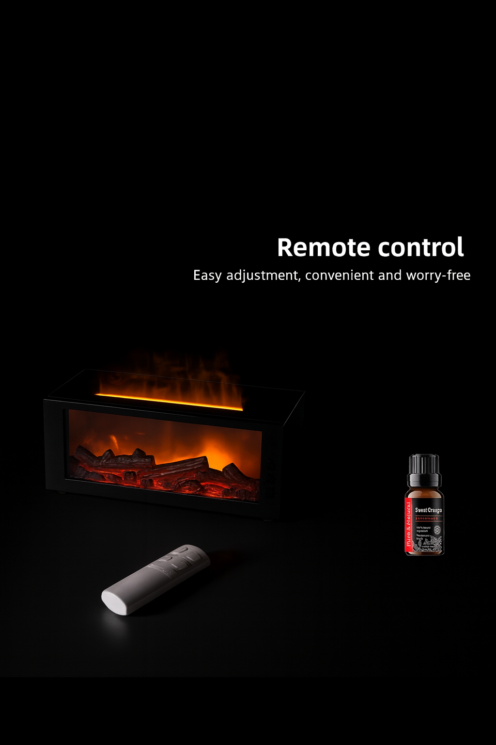 Flame LED Fireplace Diffuser