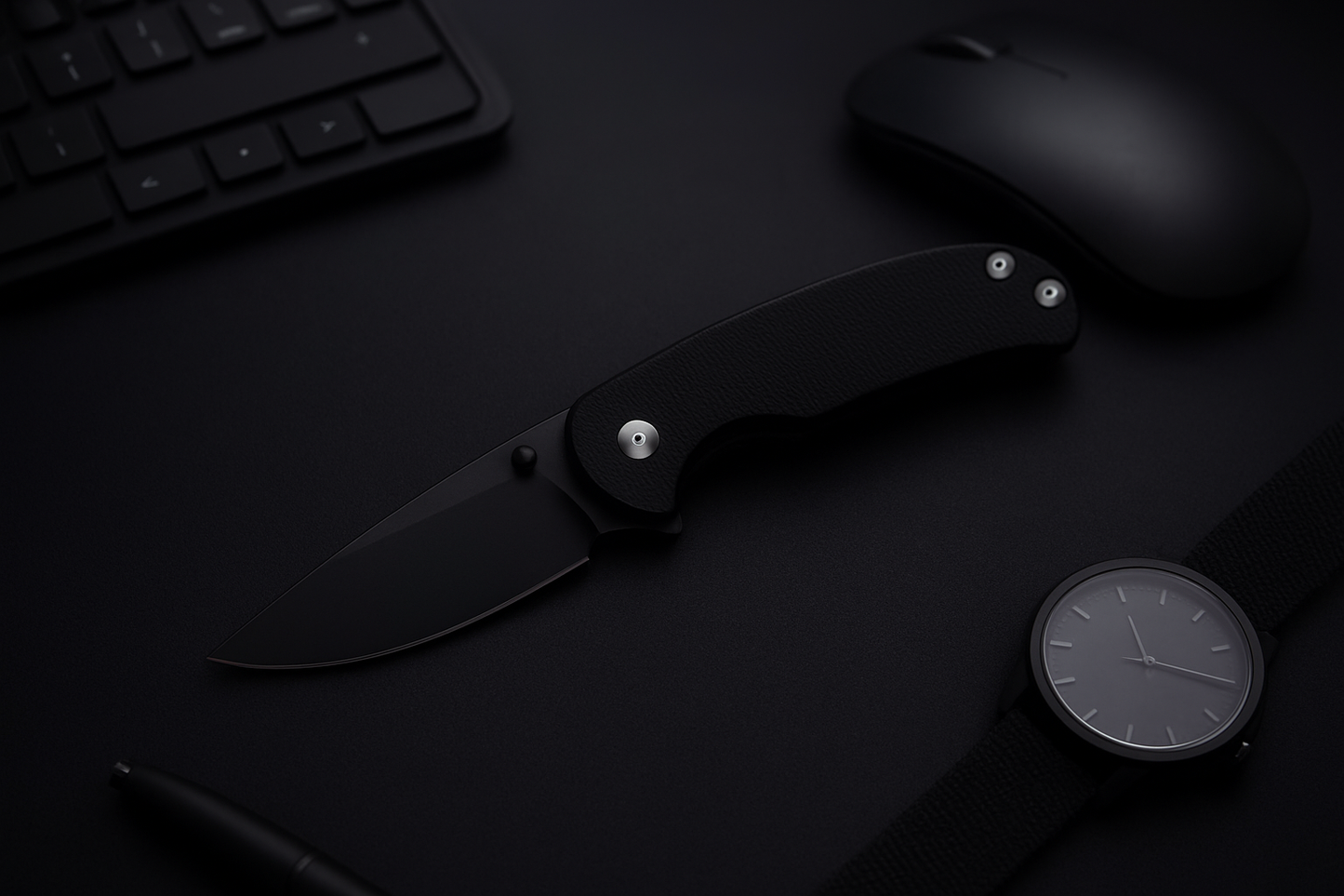 Model A — Onyx Folding Pocket Knife